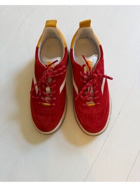 Concept Red Suede Sneakers - 7.5